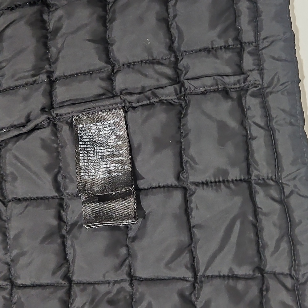 The North Face Black Quilted Jacket Unisex Mens Small - Picture 5 of 7